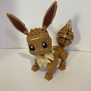 Pokemon Mega Construx Jumbo Eevee Figure HDL84 Complete Set